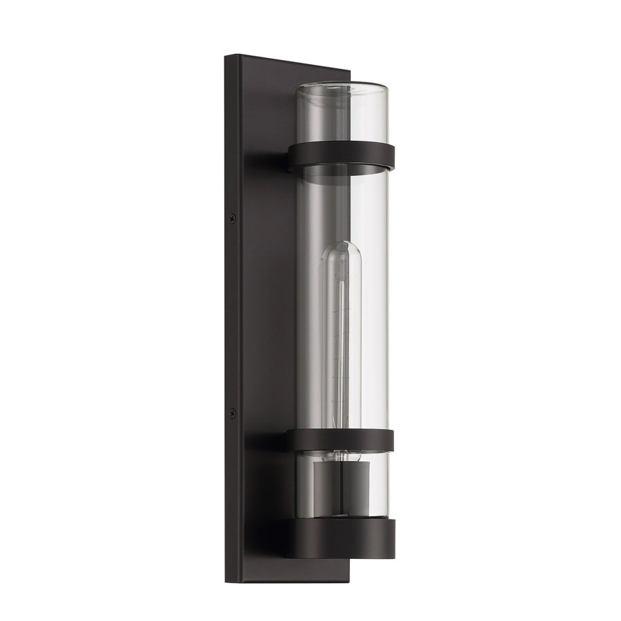 Outdoor Brooklyn Bulb Co. Wall Lights | Glenn Outdoor Wall Light, Matte Black