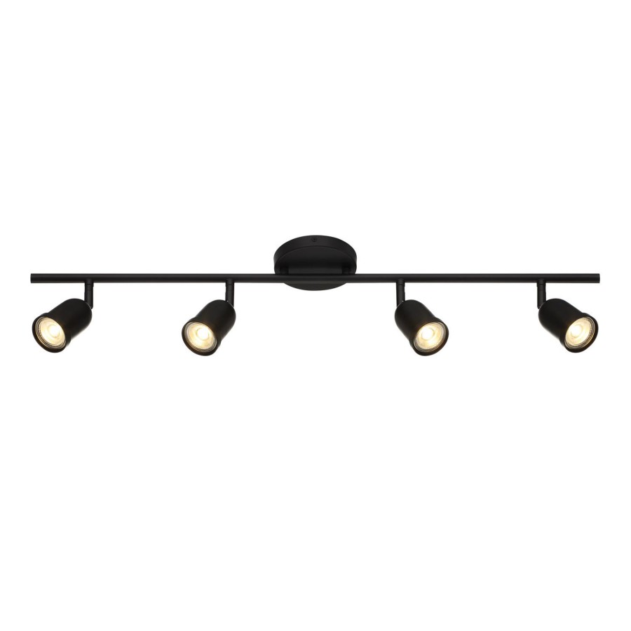 Open Box Brooklyn Bulb Co. | Open Box Bixby 32" 4-Light Led Fixed Track Light, Matte Black