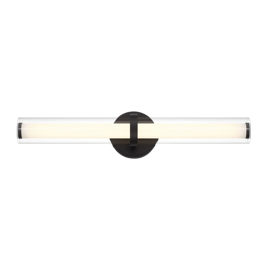 Wall Brooklyn Bulb Co. | Ellie Led Vanity Light, Matte Black