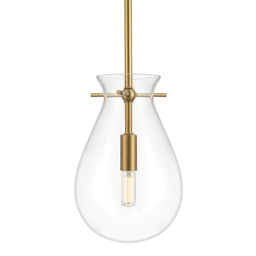 Ceiling Brooklyn Bulb Co. | Emma Led Pendant Light, Brass