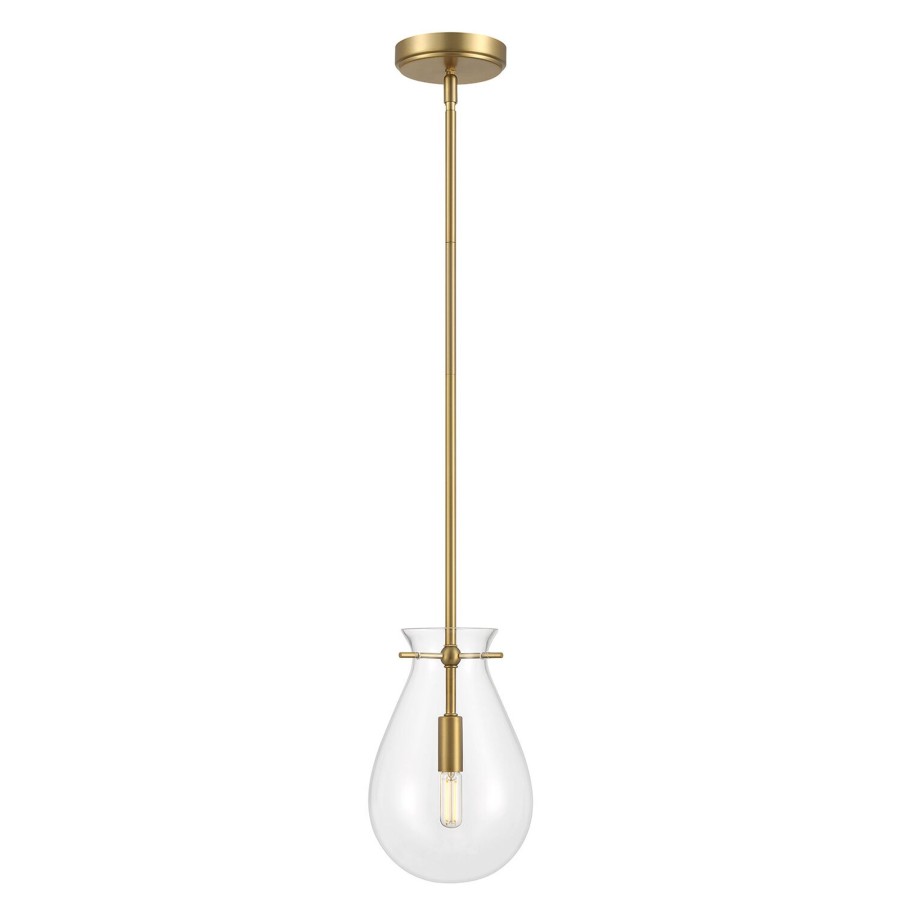 Ceiling Brooklyn Bulb Co. | Emma Led Pendant Light, Brass