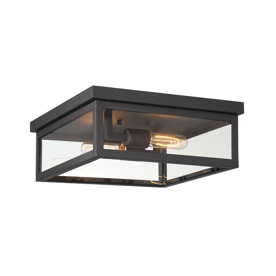 Outdoor Brooklyn Bulb Co. Ceiling Lights | Sam Outdoor Flush Mount