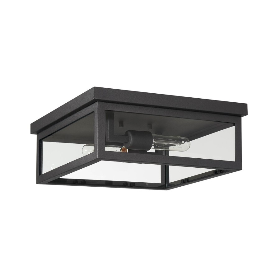 Outdoor Brooklyn Bulb Co. Ceiling Lights | Sam Outdoor Flush Mount