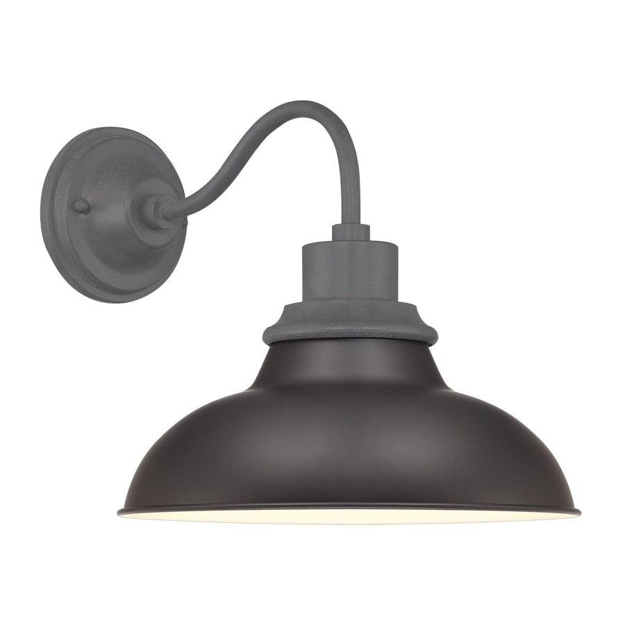 Outdoor Brooklyn Bulb Co. Wall Lights | Carter Outdoor Wall Light, Black