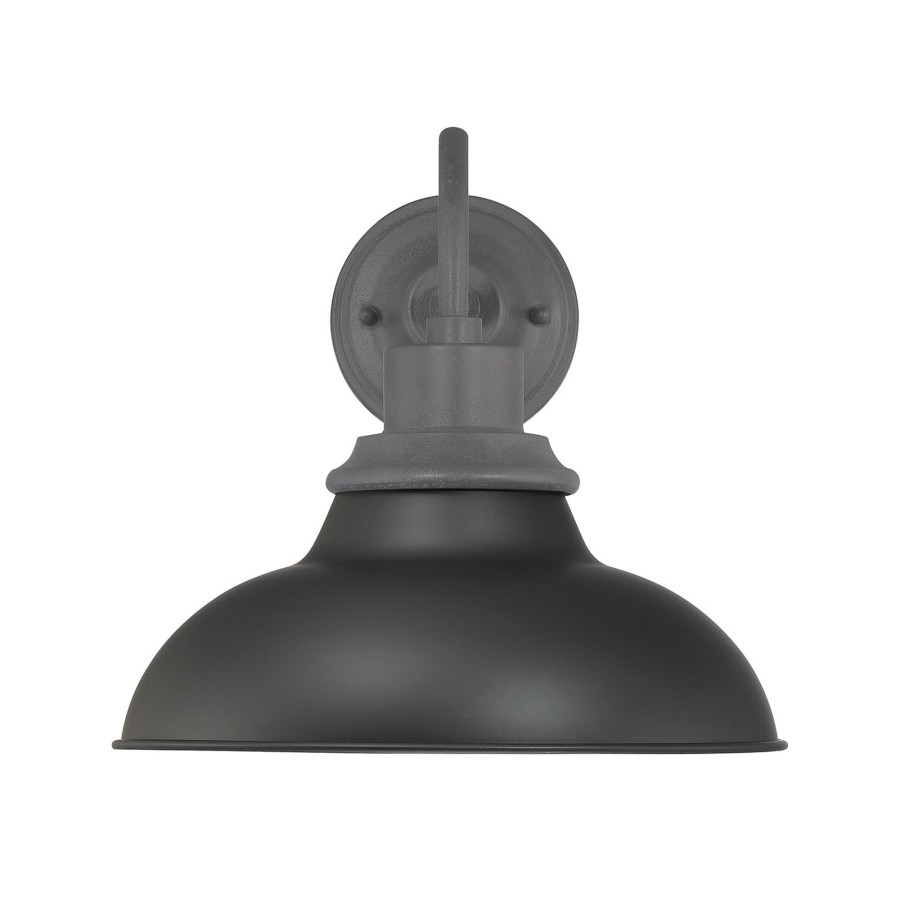 Outdoor Brooklyn Bulb Co. Wall Lights | Carter Outdoor Wall Light, Black