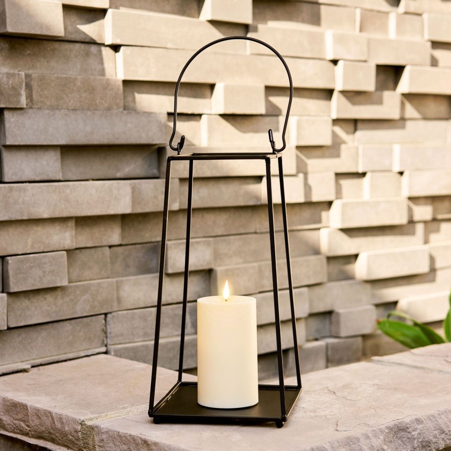 Decor LampLust Outdoor Lanterns | Perry Open Frame Lantern, Large